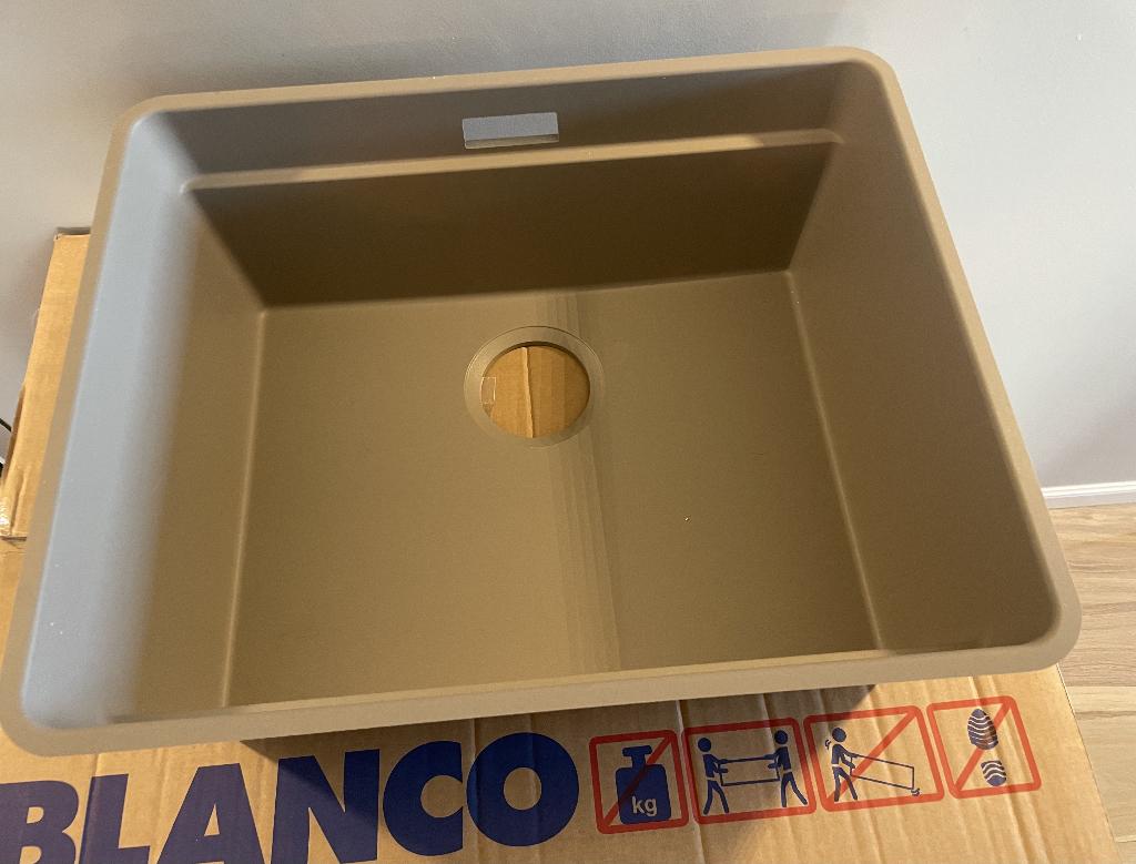 Spoelbak Blanco Etagon 500-F in kleur Tartufo, Doe-het-zelf en Bouw, Ophalen, Nieuw, Chroom, Overige typen