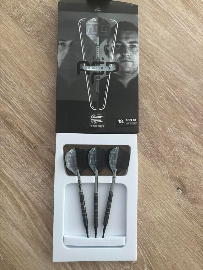Echo aspinall 18g soft tip!, Sport en Fitness, Darts, Nieuw, Pijlen, Soft tip, Ophalen