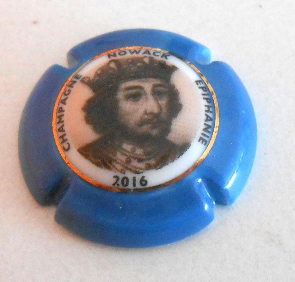 champagnecapsules - Nowack - porselein, Verzenden