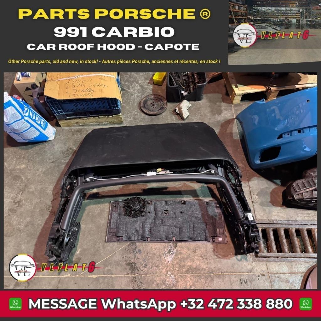 Capote complète Porsche 991 – Vitre HS, Autos : Pièces & Accessoires, Enlèvement, Utilisé, Pièces Oldtimer ou Ancêtre