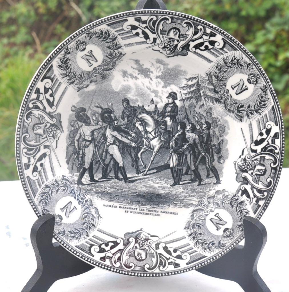 assiette boch napoleon, Antiquités & Art, Enlèvement ou Envoi