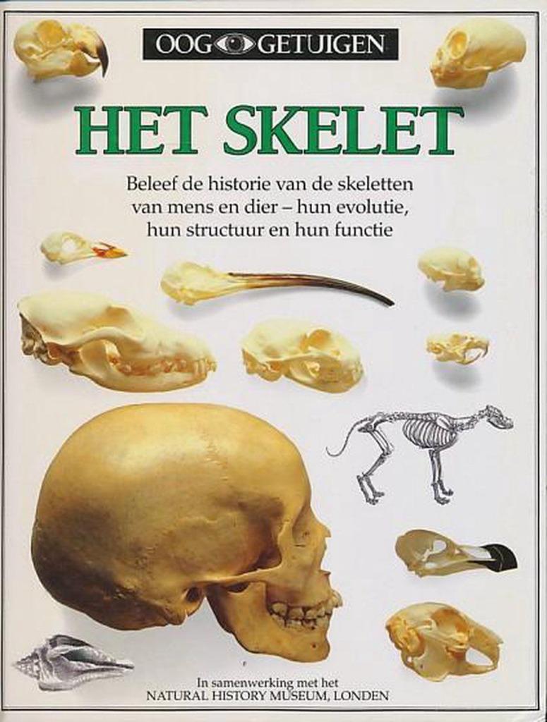 het skelet  boek, Ophalen, Nieuw, Steve parker, Natuurwetenschap