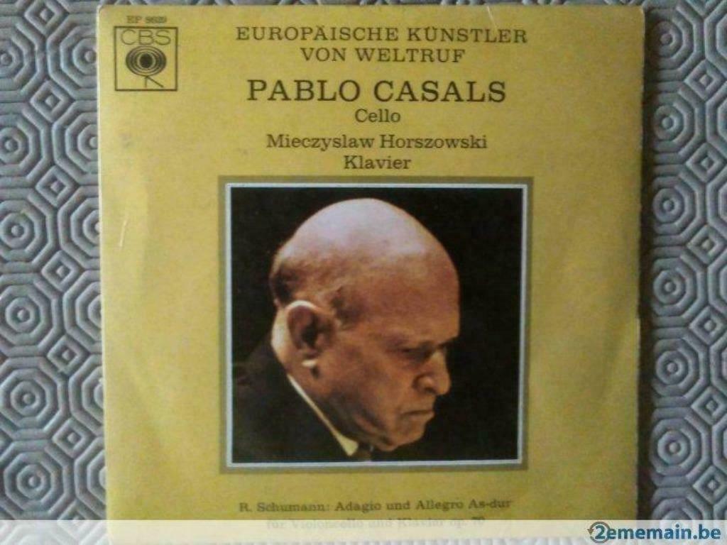Robert Schuman joué par Pablo Casals, Enlèvement ou Envoi