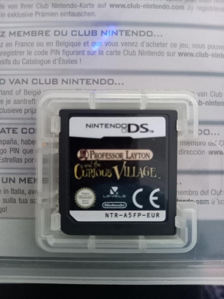 Professor Layton en de Curious Village Nintendo DS, Games en Spelcomputers, Ophalen of Verzenden, Zo goed als nieuw, Avontuur en Actie