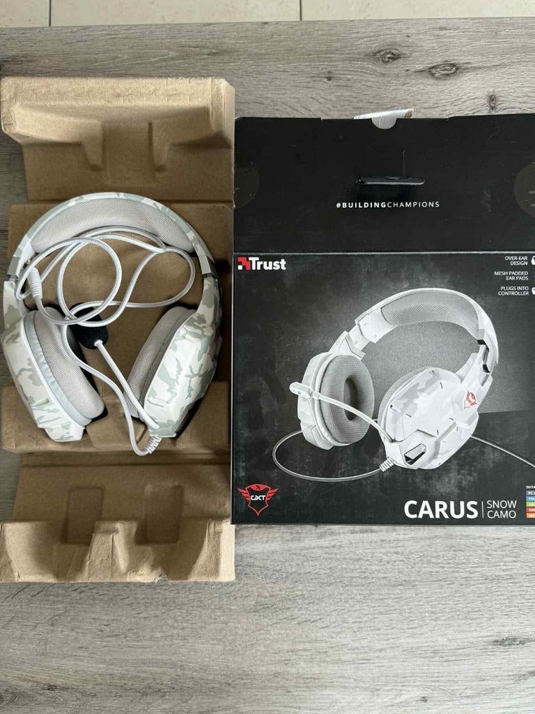 Gaming headset Trust GXT, Ophalen, Gaming headset, Zo goed als nieuw