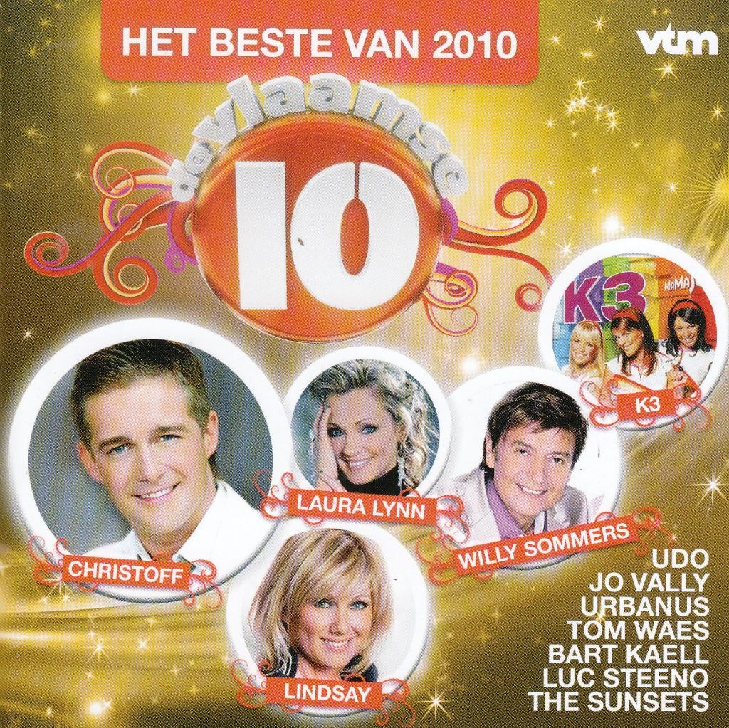 Het beste uit de Vlaamse Top 10 uit 2010, Verzenden, Nederlandstalig