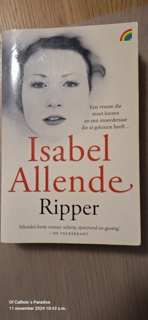 Ripper - Isabel Allende, Enlèvement, Comme neuf, Isabel Allende, Belgique