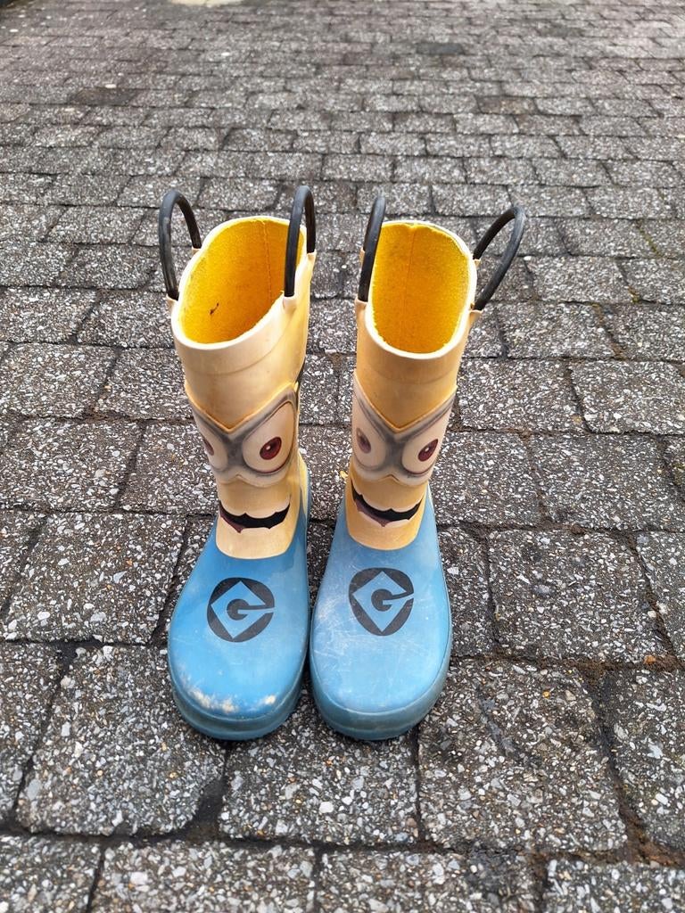 MINION regenlaarzen, Ophalen of Verzenden, Gebruikt