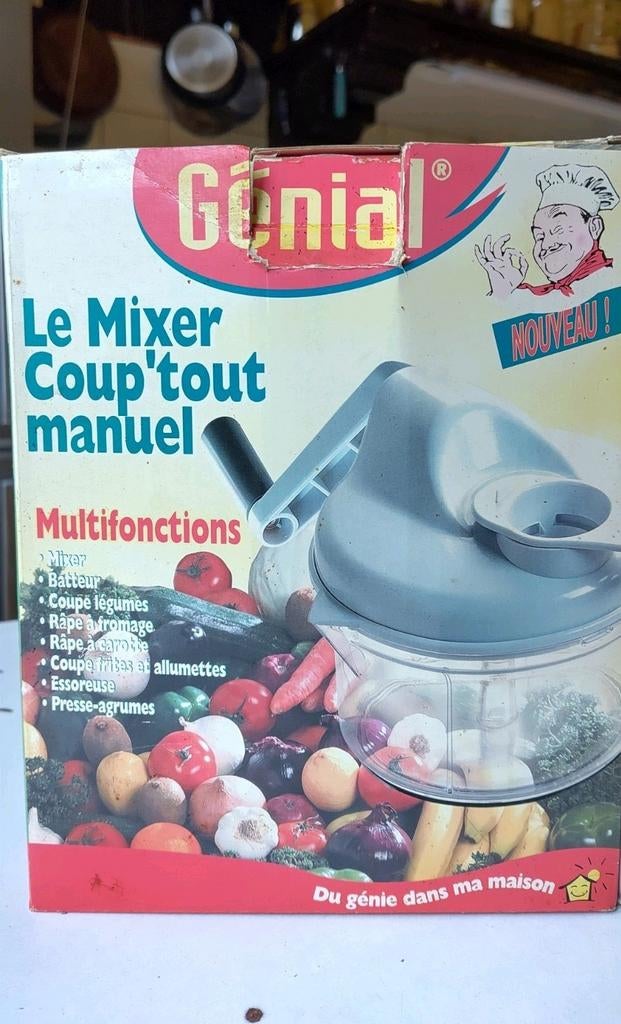 Mixer Coup' tout manuel multifonctions, Enlèvement