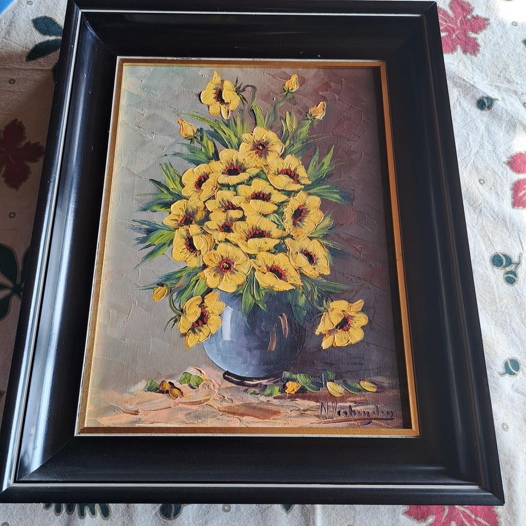 schilderij uit erfenis, Antiek en Kunst, Ophalen