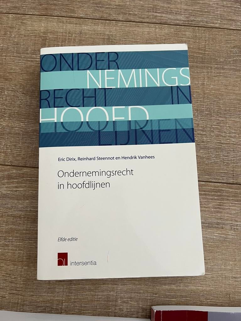 Ondernemingsrecht in hoofdlijnen (elfde editie), Ophalen of Verzenden, Zo goed als nieuw, Reinhard Steennot; Eric Dirix