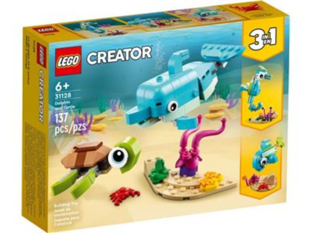 31128 LEGO Creator 3 in 1 Dolphin and Turtle, Ophalen of Verzenden, Nieuw, Complete set, Lego