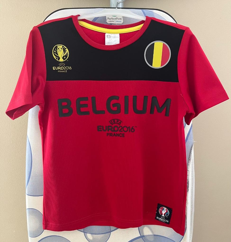 Tshirt Voetbal België maat 134, Ophalen of Verzenden, Zo goed als nieuw, Shirt