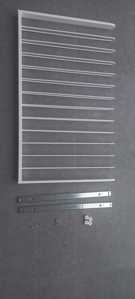 KOMPLEMENT Uittrekbare broekhanger, wit, 100x58 cm, Enlèvement, Neuf