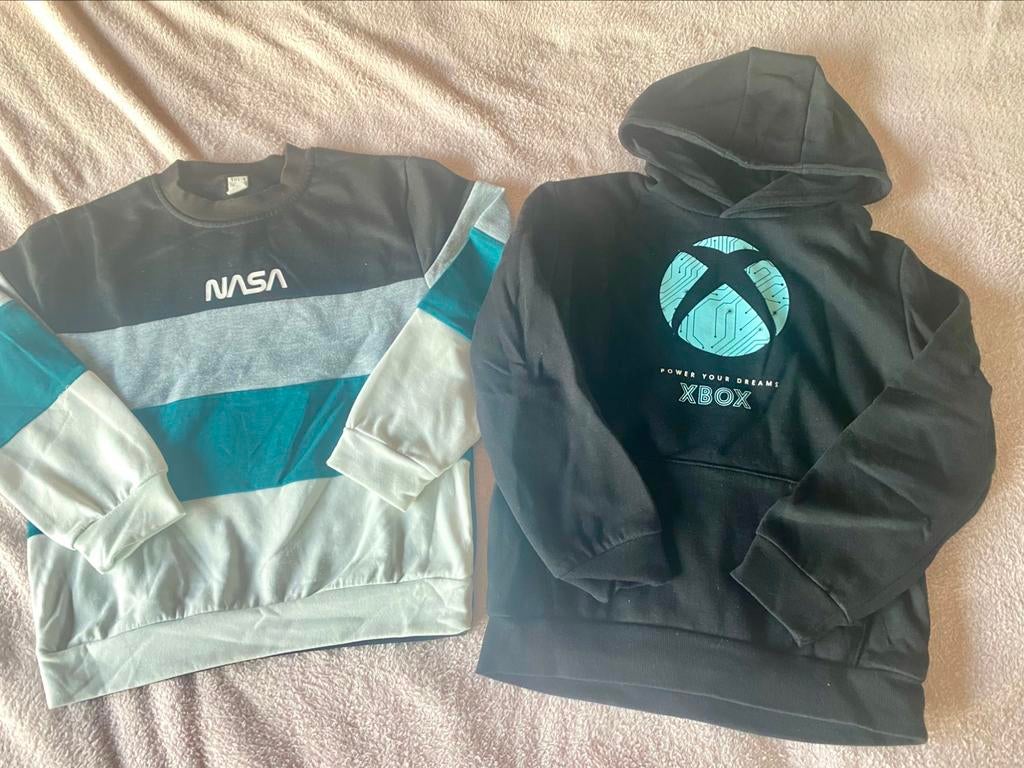 Xbox/nasa trui maat 134, Ophalen of Verzenden, Zo goed als nieuw