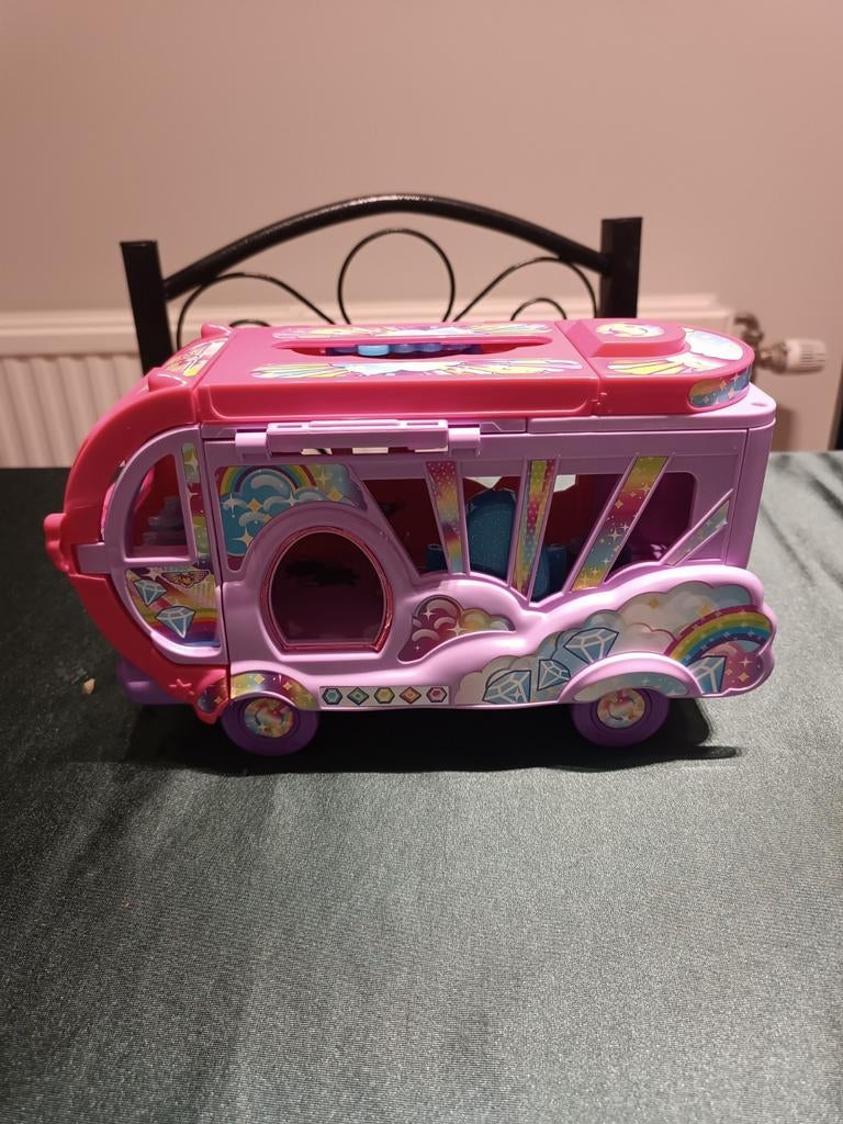 Hatchimals Camping-car arc-en-ciel famille surprise, Enlèvement ou Envoi, Utilisé