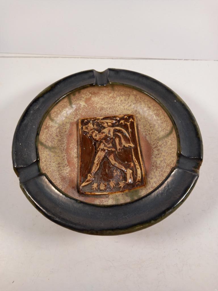 Cendrier S.Hublet, Antiquités & Art, Antiquités | Céramique & Poterie, Enlèvement ou Envoi
