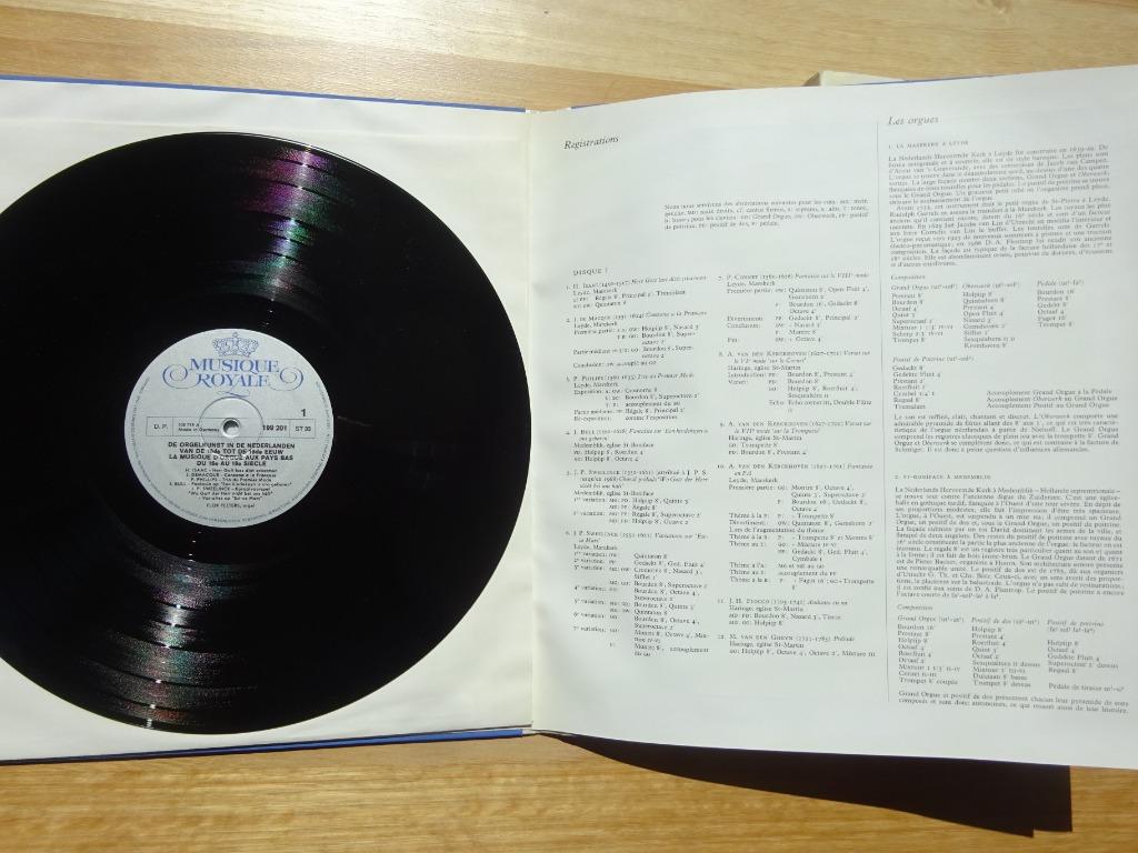 L'orgue et la musique d'orgue, Fonds Mercator, 1971 + 2 LP's, Ophalen of Verzenden, Overige onderwerpen, Flor Peeters, Zo goed als nieuw