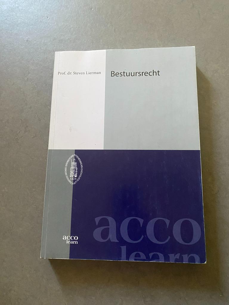 Bestuursrecht, Boeken, Ophalen, Gelezen, Hoger Onderwijs