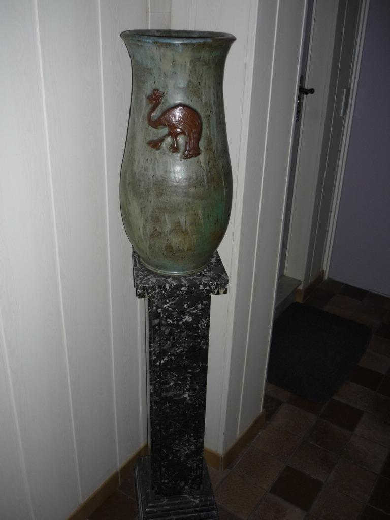 Gres de Bouffioulx – grand vase/ grote vaas 56 CM HOOG, Antiquités & Art, Enlèvement