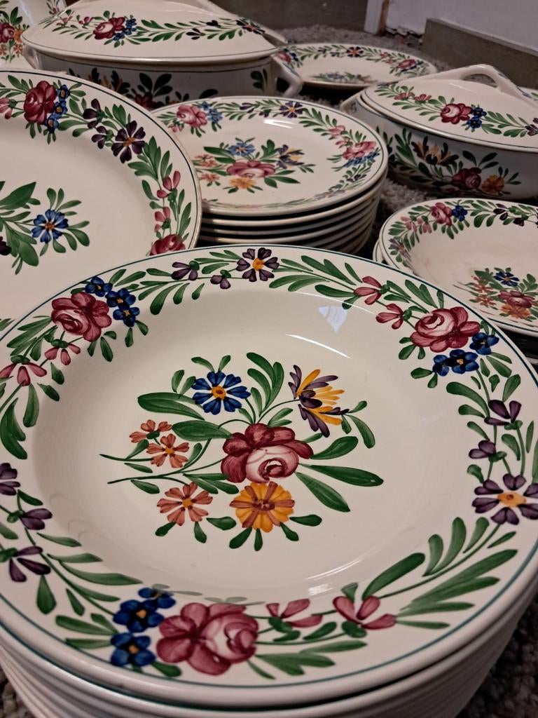 Vaisselle Sarreguemines Rusticana, Enlèvement