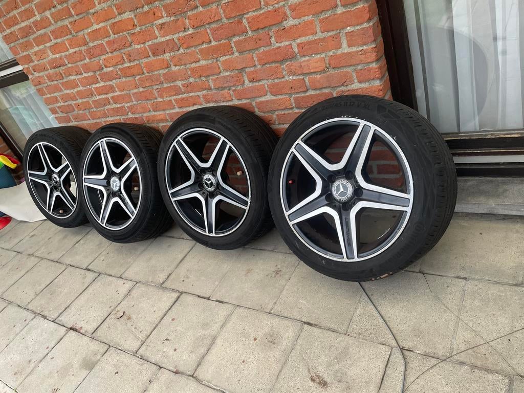 Banden Mercedes AMG 225 /45/R17, Auto-onderdelen, Banden en Velgen, Ophalen, Gebruikt, Banden en Velgen, 17 inch