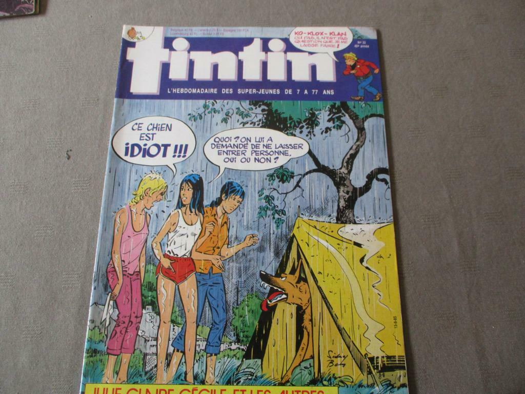 TINTIN.  N 33  40e ANNEE., Livres, Journaux & Revues, Enlèvement ou Envoi, Comme neuf, Autres types