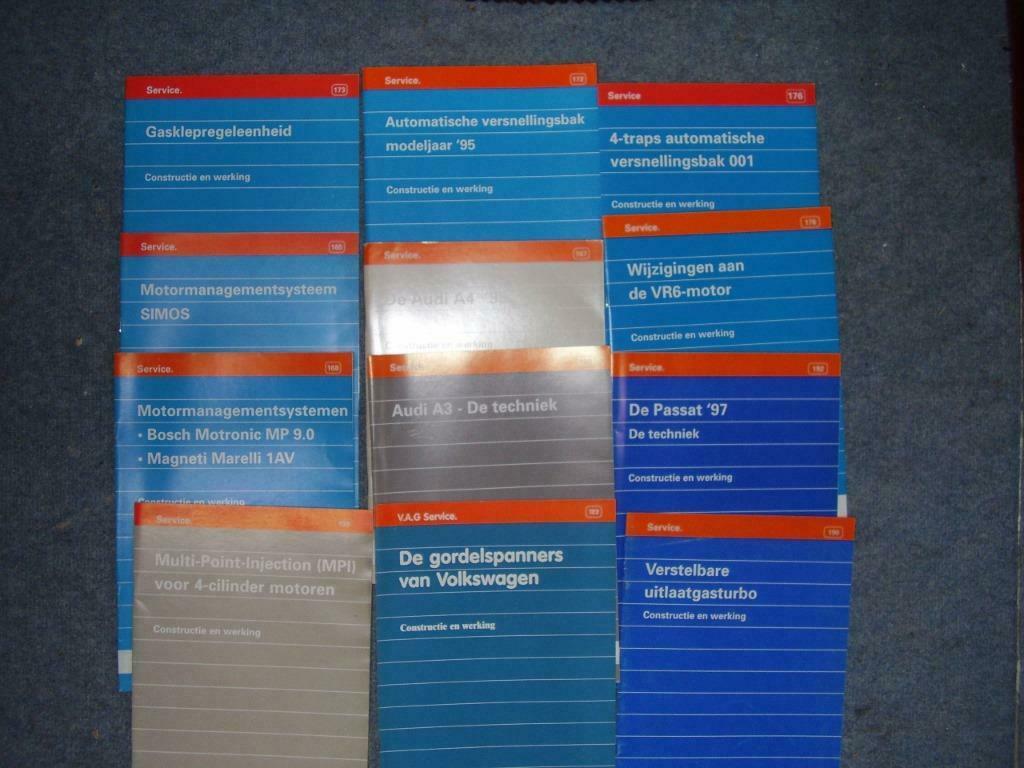 Boekjes van VAG service training VW en Audi, Livres, Autos | Livres, Enlèvement ou Envoi, Comme neuf, Audi