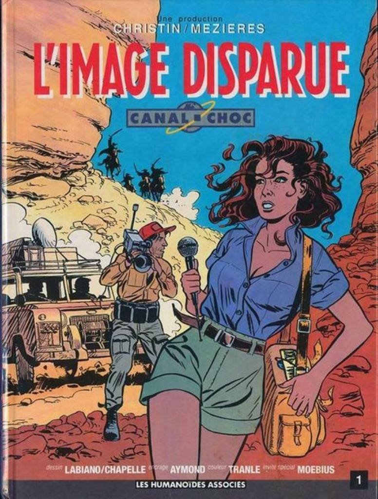 Canal choc 1 L'image disparue EO Christin Moebius, Une BD, Enlèvement ou Envoi, Comme neuf