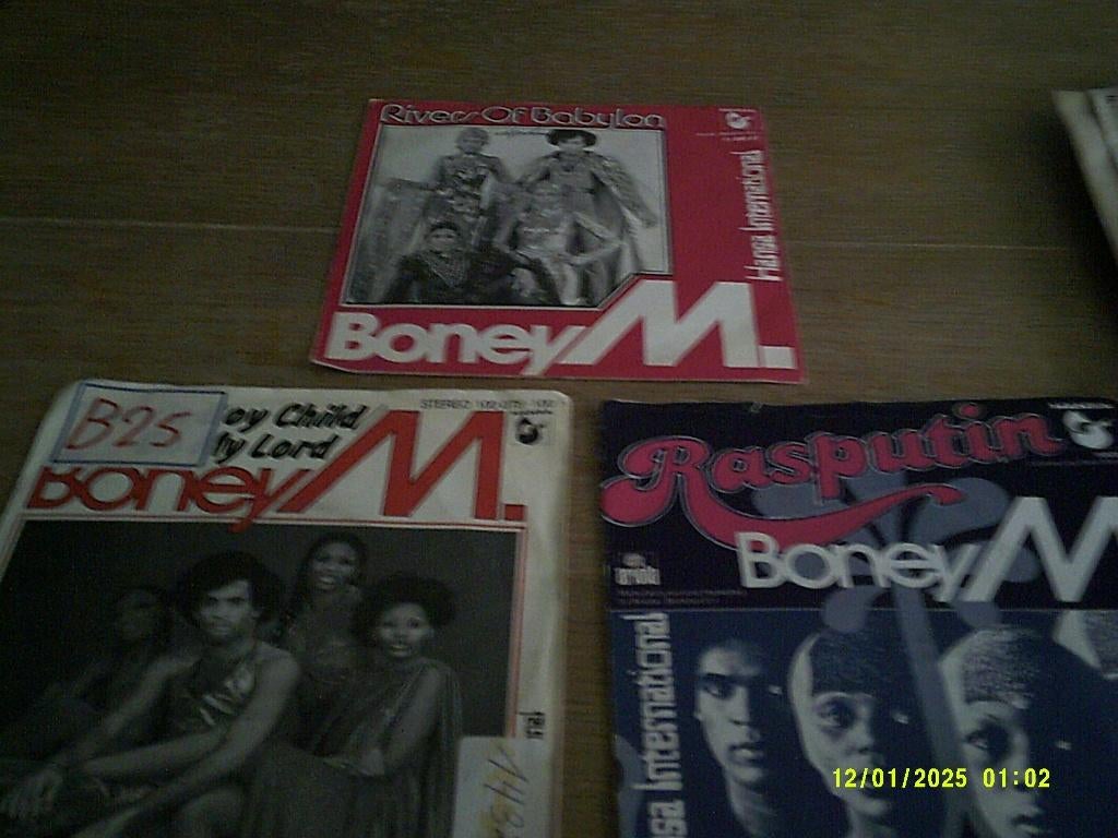Boney M, Raspoetin / Rivers of Babylon.vinyl singels, Ophalen of Verzenden, Zo goed als nieuw, Overige formaten