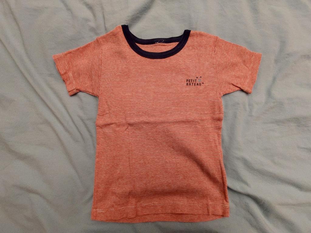 T-shirt manches courtes 3 ans PETIT BATEAU rouge, Kinderen en Baby's, Kinderkleding | Maat 98, Ophalen, Overige typen, Jongen of Meisje