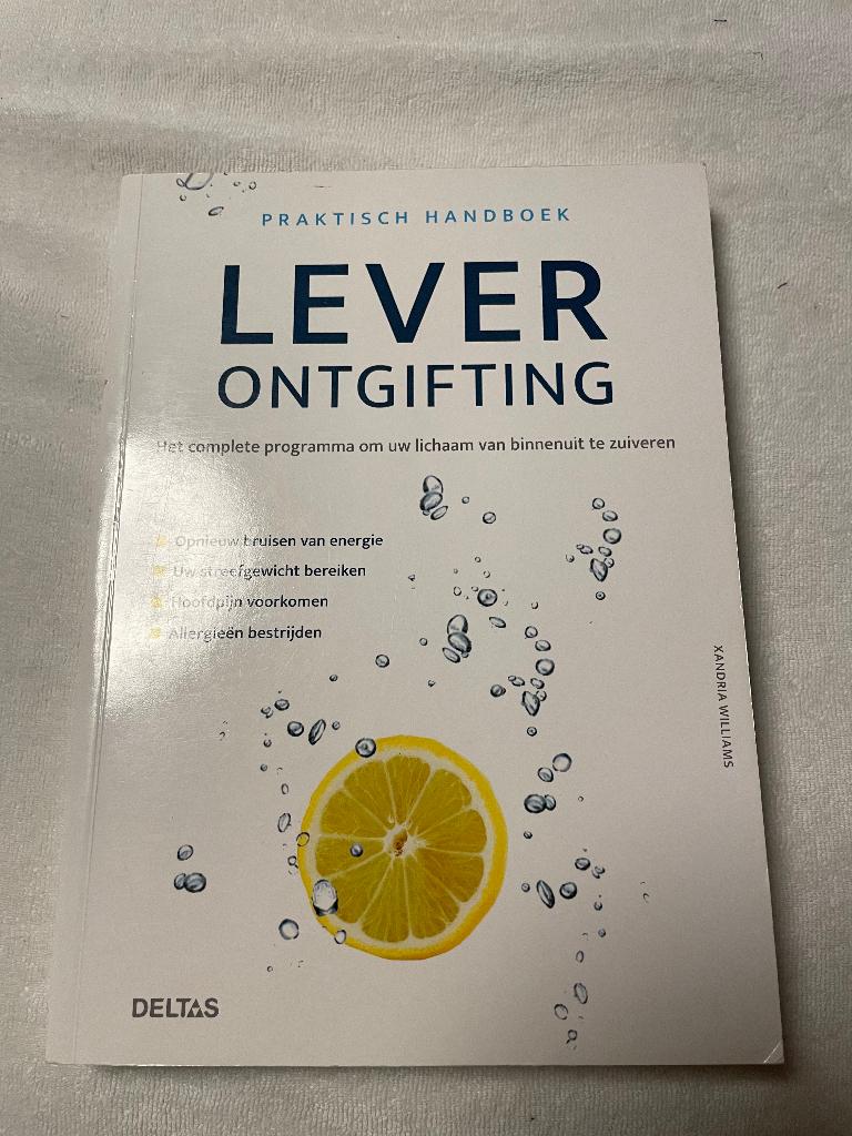 Ontgifting en reiniging, Livres, Santé, Diététique & Alimentation, Enlèvement, Comme neuf, Santé et Condition physique