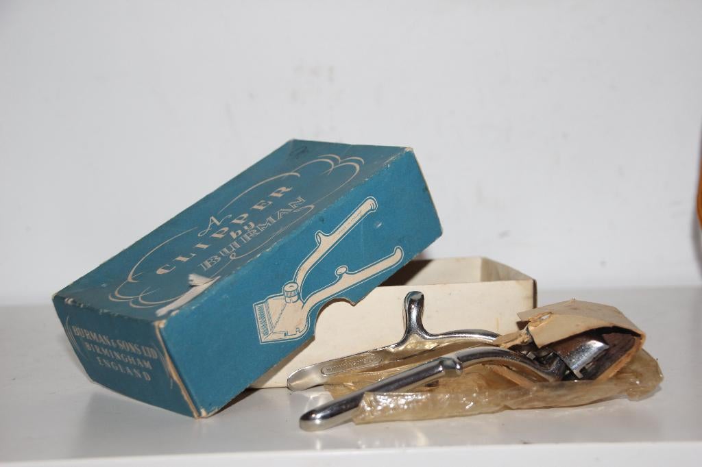 GB WW2 tondeuse à main dans sa boite (A Clipper by Burman), Envoi, Armée de terre, Vêtements ou Chaussures