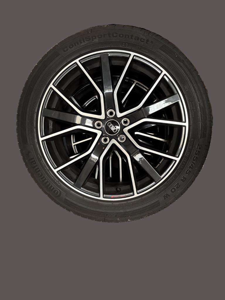 Jantes et pneus Audi, pneus d'été Continental 255/45/20 W, 255 mm, Véhicule de tourisme, Pneus été, Pneu(s)