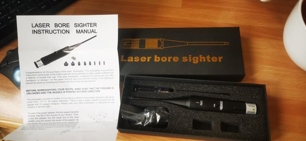 Laser bore sighter, Ophalen of Verzenden, Zo goed als nieuw