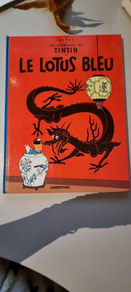 Tintin et le Lotus Bleu Hergé Casterman 1946, Une BD, Comme neuf, Hergé Casterman, Envoi