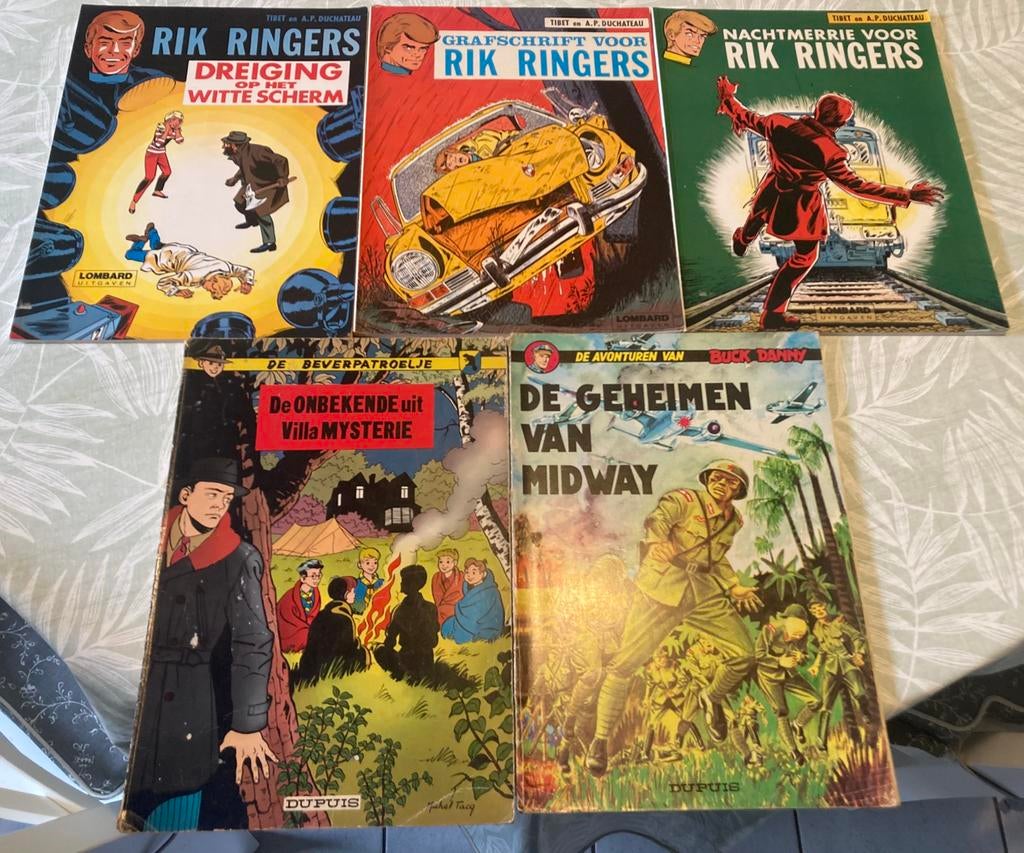 5 strips van vroeger ., Ophalen, Gelezen