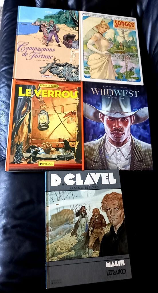 5 différentes  bd tres bon état, Enlèvement ou Envoi, Comme neuf