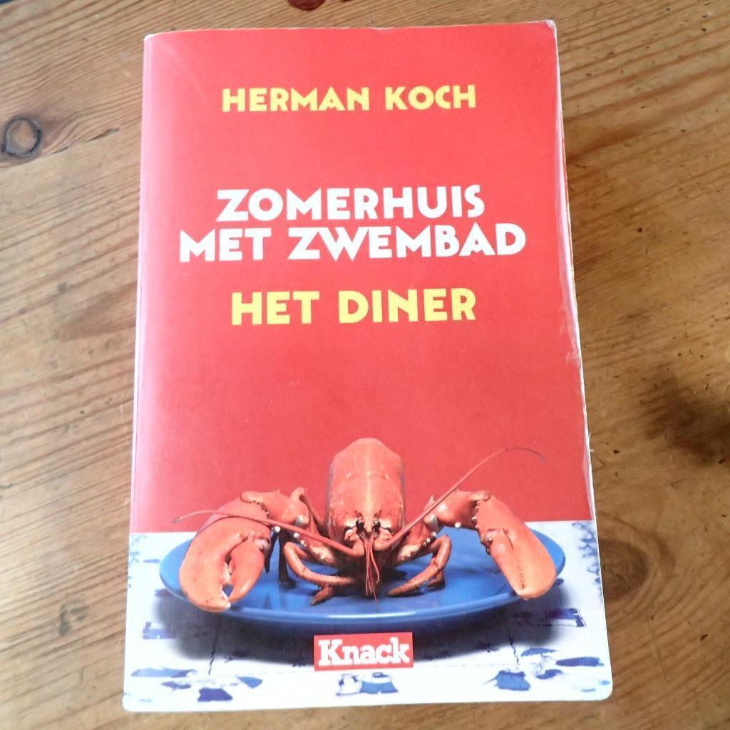 Zomerhuis / Het zwembad / Het diner, Gelezen, Herman Koch, Ophalen of Verzenden, Nederland