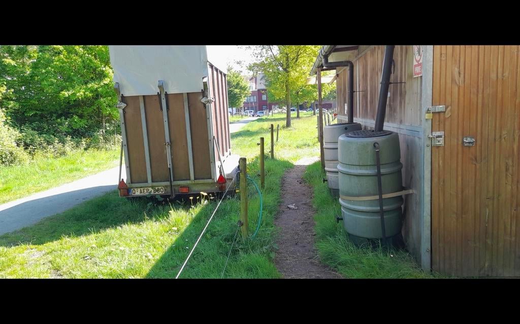 Paardenvan in goede staat, Ophalen