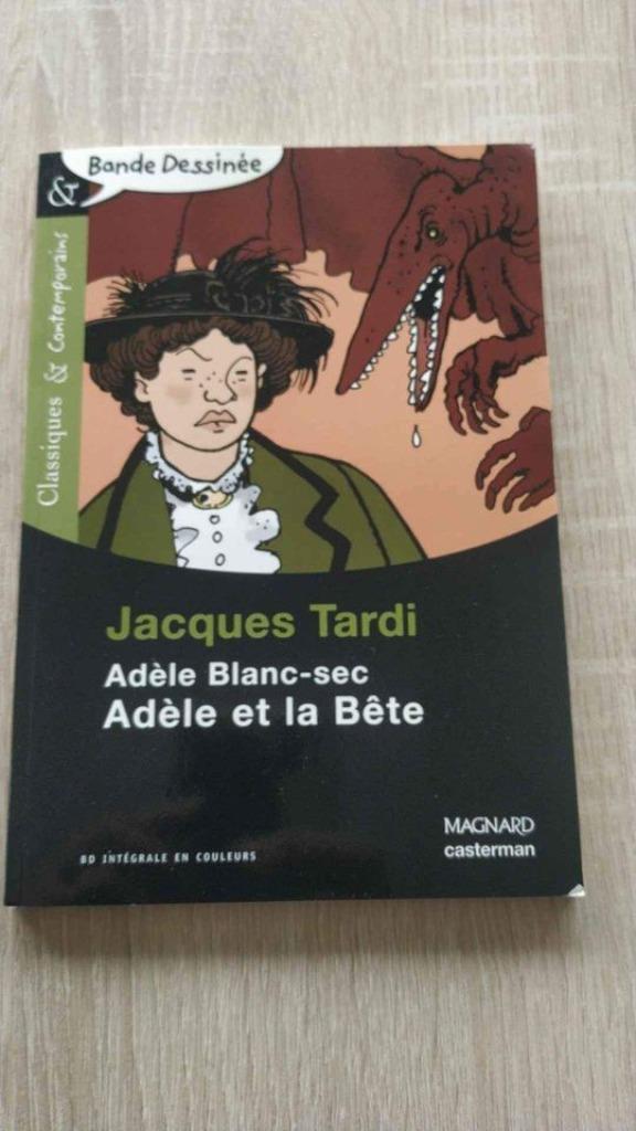Stripboek Jacques Tardi Adèle Blanc-Sec Casterman 2009, Boeken, Gelezen, Eén stripboek, Ophalen of Verzenden, Casterman