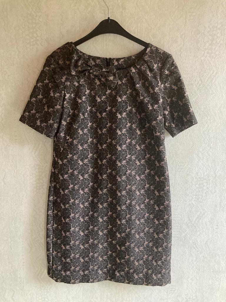 Feestkleedje van Wax met een leuke strik, Kleding | Dames, Ophalen, Gedragen, Maat 38/40 (M), Zwart