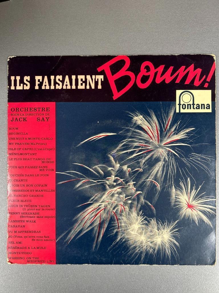 Vinyle Ils faisaient...boum !!! - Jack Say - 33 Tours -, Cd's en Dvd's, Ophalen of Verzenden, Gebruikt, 10 inch