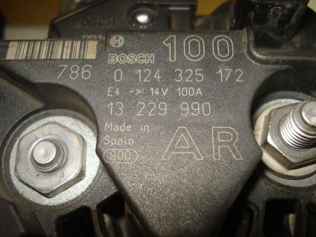 Alternator Astra H, Zafira B Vectra C, Signum 1,9 CDTI, Ophalen of Verzenden, Gebruikt, Opel