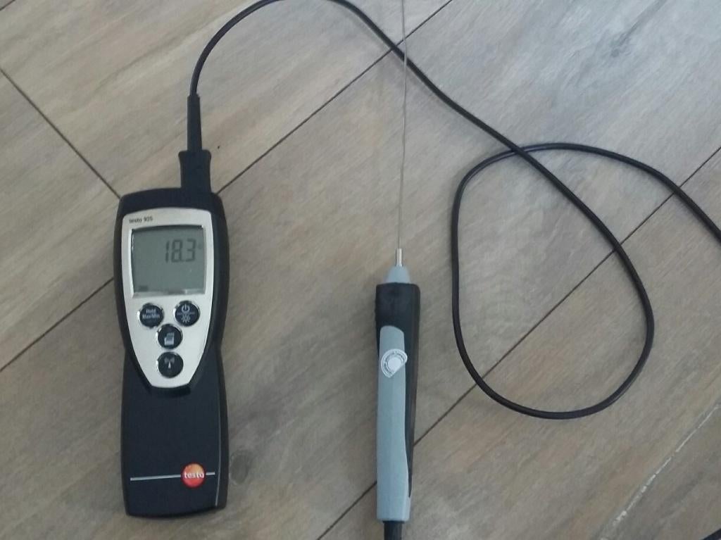 TESTO 925-50 temperatuurmeter tot 1000 graden, Ophalen of Verzenden, Zo goed als nieuw