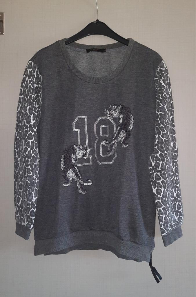 Pull « M » d'In Vogue Paris, Taille 38/40 (M), Gris, Enlèvement ou Envoi, Comme neuf