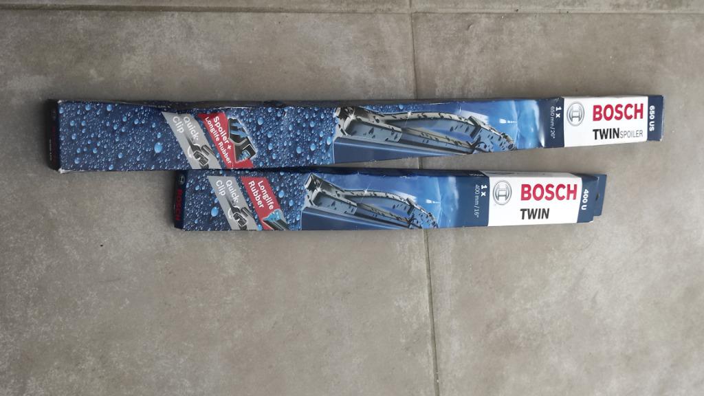 Balais essuie glace Bosch 650US / 400U Peugeot 206, Enlèvement, Comme neuf