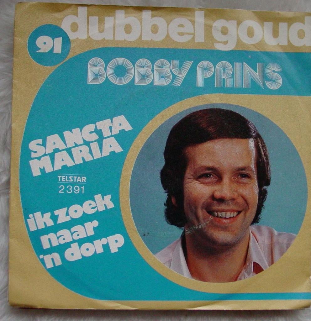 45T 7INCH VINYL SINGLE BOBBY PRINS, Cd's en Dvd's, Vinyl | Nederlandstalig, Ophalen of Verzenden