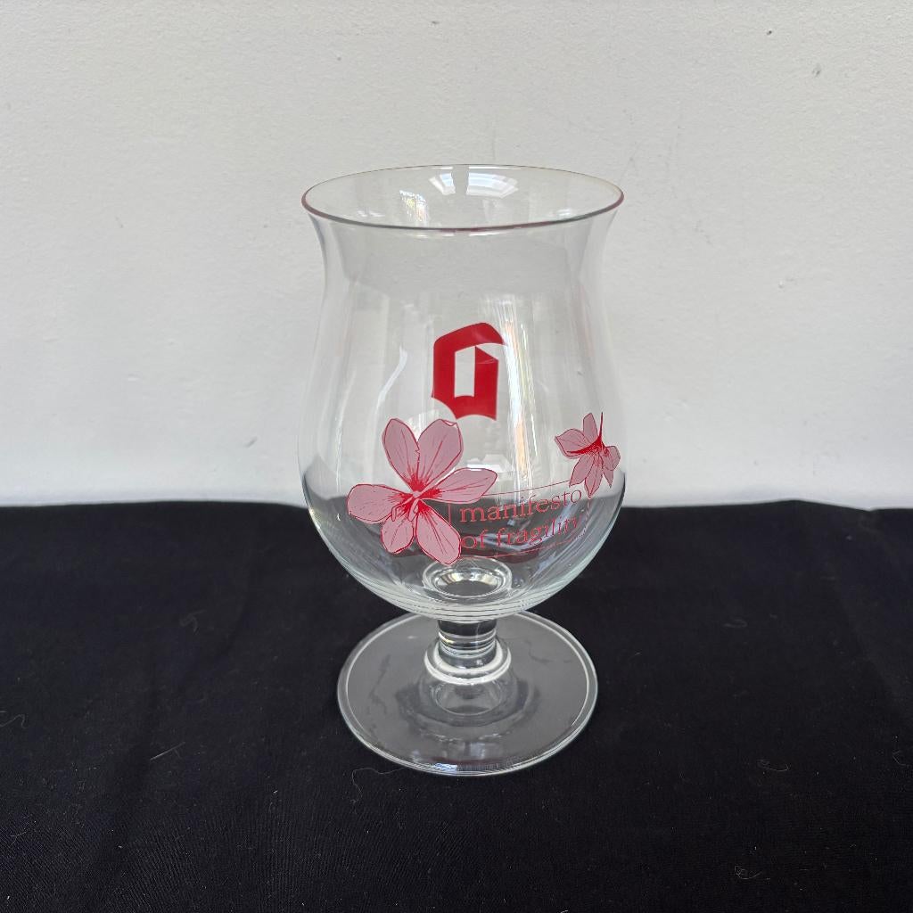 Duvel glas Biennale Lyon 2022 - Manifesto Of Fragility, Verzamelen, Ophalen of Verzenden, Nieuw, Glas of Glazen, Duvel