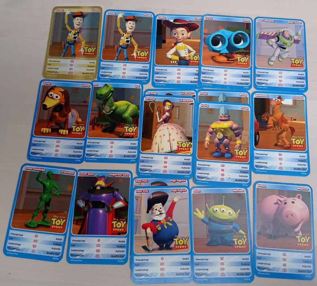 180 Disney Pixar Delhaize kaarten, Verzamelen, Ophalen of Verzenden, Zo goed als nieuw, Papier, Kaart of Schrift